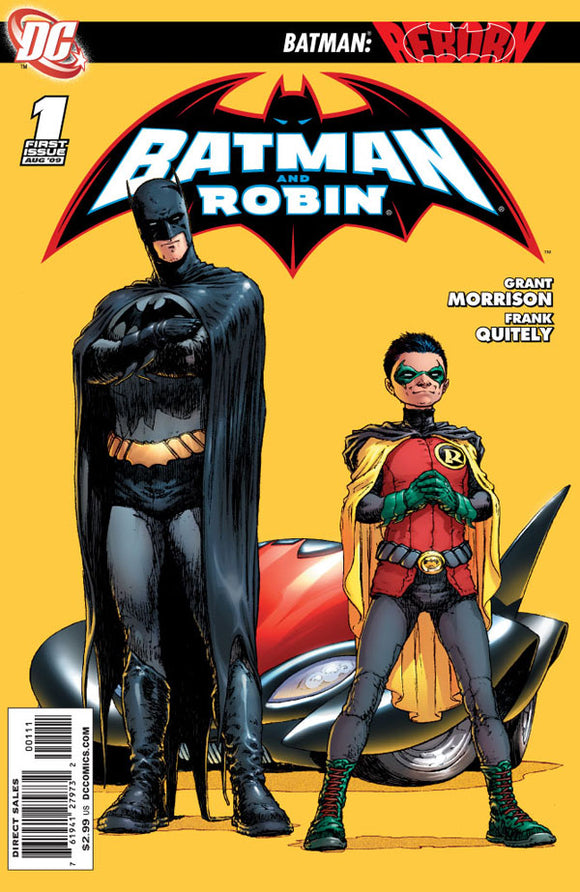 Batman And Robin #1 Cover A 1st Ptg Regular Frank Quitely Cover