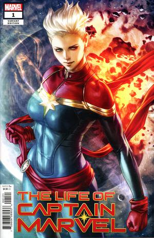 Life Of Captain Marvel Vol 2 #1 Cover B Variant Stanley Artgerm Lau Cover