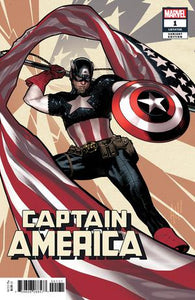 Captain America Vol 9 #1 Cover B Variant Adam Hughes Cover