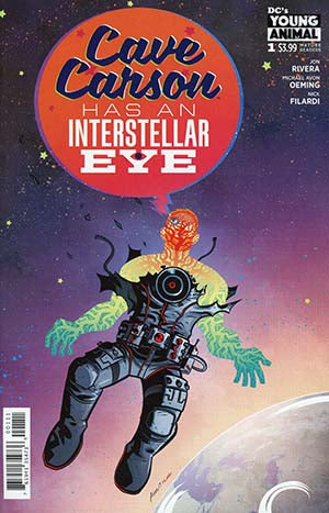 Cave Carson Has An Interstellar Eye #1 Cover A Regular Michael Avon Oeming Cover
