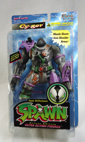 SPAWN Series 4 CY-GOR action figure (Sealed)
