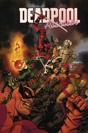 Deadpool Assassin #5 Cover B Variant Dave Johnson Cover