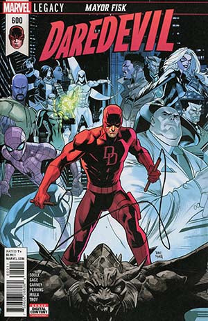 Daredevil Vol 5 #600 Cover A Regular Dan Mora Cover (Marvel Legacy Tie-In)