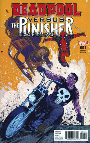 Deadpool vs Punisher #1 Cover B Variant A Cover