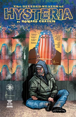 Divided States Of Hysteria #1 Cover C 2nd Ptg Howard Chaykin Variant Cover