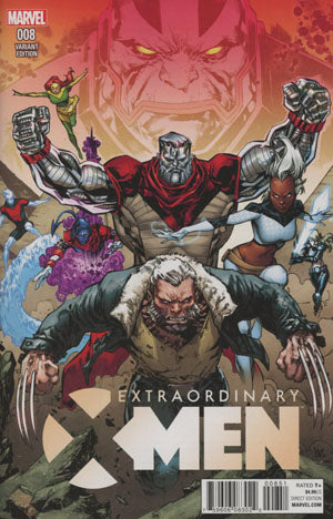 Extraordinary X-Men #8 Cover D Variant Ken Lashley Connecting A Cover (X-Men Apocalypse Wars Tie-In)