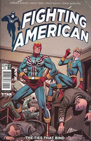 Fighting American Ties That Bind #1 Cover A Regular Jerry Ordway Cover
