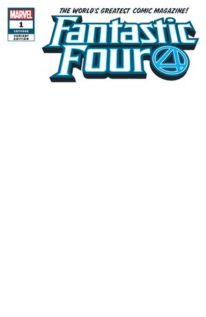 Fantastic Four Vol 6 #1 Cover R Variant Blank Cover