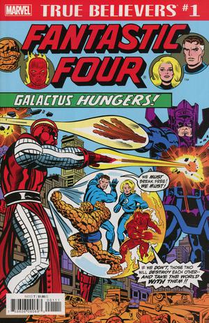 True Believers Fantastic Four Galactus Hungers #1