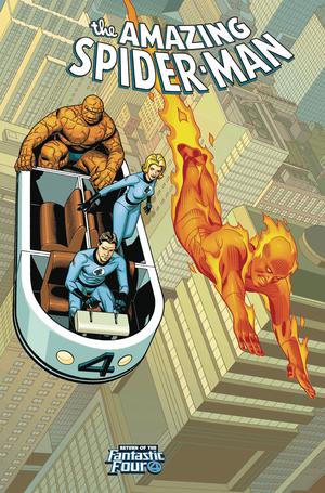 Amazing Spider-Man Vol 5 #4 Cover B Variant Chris Sprouse Return Of The Fantastic Four Cover