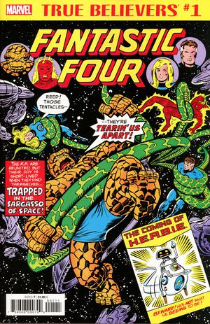 True Believers Fantastic Four Coming Of H.E.R.B.I.E. #1