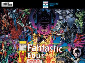Fantastic Four Vol 6 #1 Cover C Variant Arthur Adams Wraparound Connecting Cover (1 Of 2)