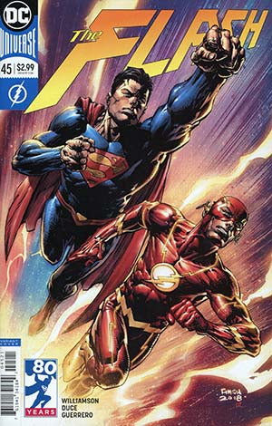 Flash Vol 5 #45 Cover B Variant David Finch & Danny Miki Cover
