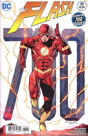 Flash Vol 5 #39 Cover B Variant Tony S Daniel Flash 700 Cover