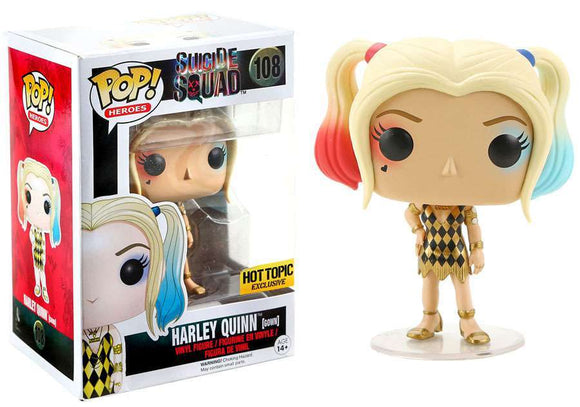 Suicide Squad Funko POP! Movies Harley Quinn Exclusive Vinyl Figure #108 [Gown] Hot Topic Exclusive