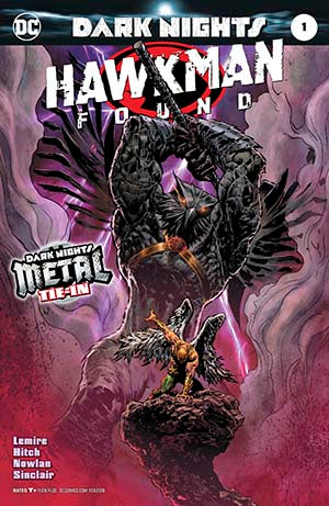 Hawkman Found #1 Cover A Regular Liam Sharp Foil-Stamped Cover (Dark Nights Metal Tie-In)
