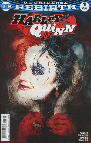 Harley Quinn Vol 3 #1 Cover D Variant Bill Sienkiewicz Cover