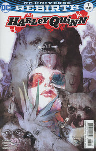 Harley Quinn Vol 3 #7 Cover B Variant Bill Sienkiewicz Cover