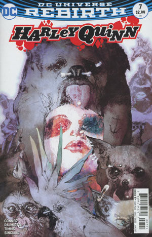 Harley Quinn Vol 3 #7 Cover B Variant Bill Sienkiewicz Cover