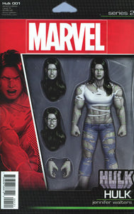 Hulk Vol 4 #1 Cover B Variant John Tyler Christopher Action Figure Cover (Marvel Now Tie-In)