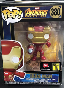 Funko Pop Marvel Avengers Infinity War Iron Man Walgreens Exclusive Light Up