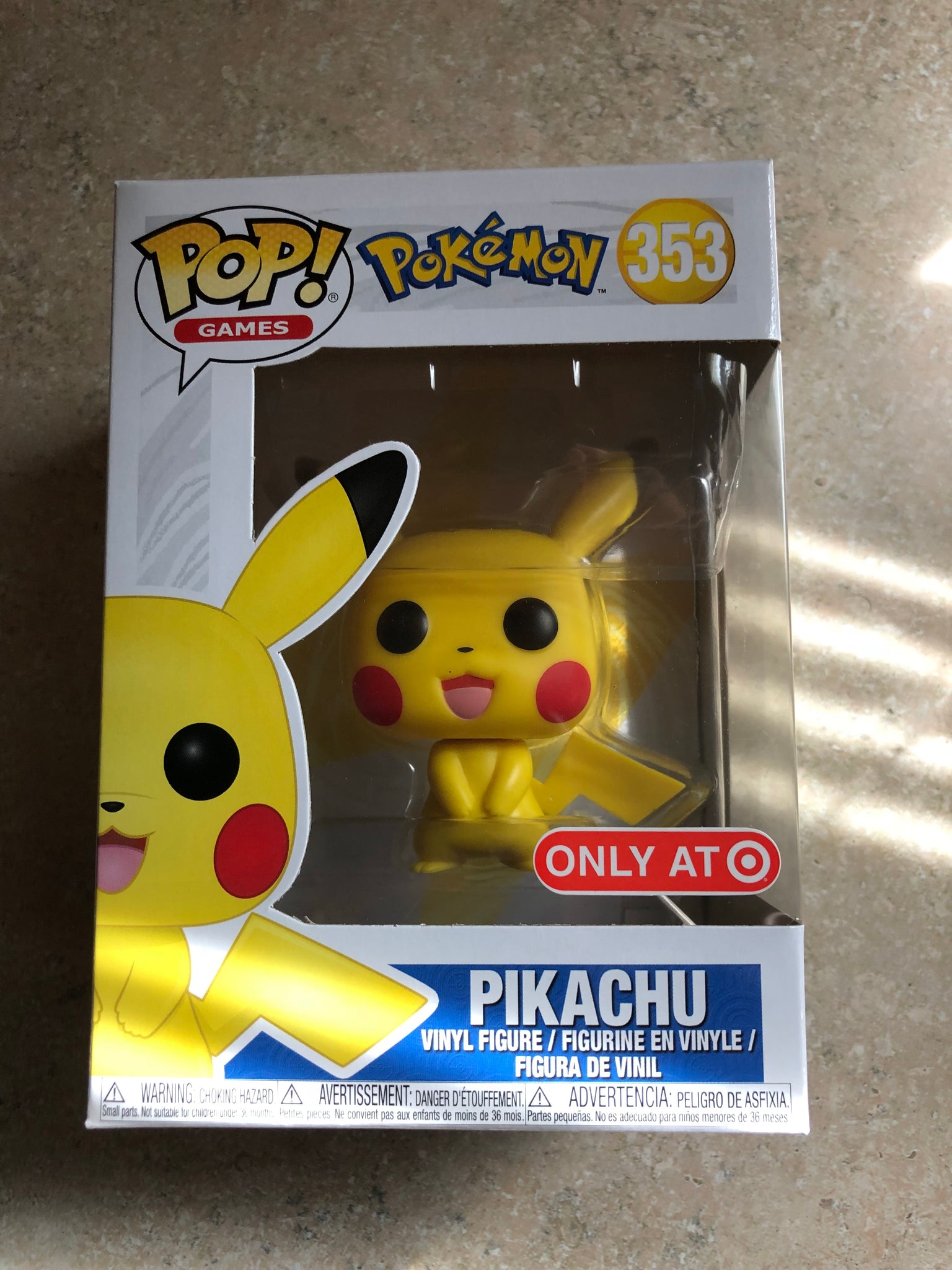 Funko Pop Pokemon Pikachu Exclusive Vinyl Figure 