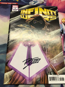 Infinity Wars #1 Cover B Variant Ron Lim Cover **Signed**