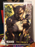 DCs Year Of The Villain #1 Artgerm Cheetah Cover (**Signed**)