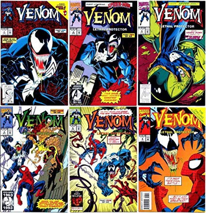 Venom Lethal Protector #1-2-3-4-5-6 Complete Limited Series **Signed**