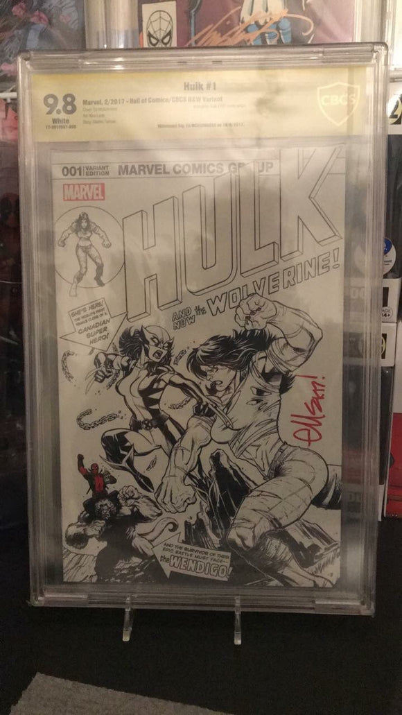 Hulk Vol 4 #1 Ed McGuinness Cover K (Marvel Now Tie-In) OSE 9.8 Grade Signature Series CBCS