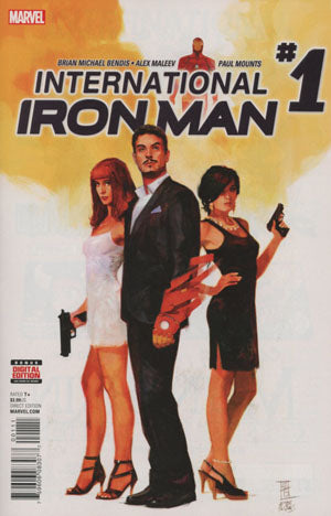 International Iron Man #1 Cover A Regular Alex Maleev Cover