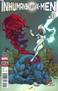 Inhumans vs X-Men #0 Cover A Regular Kenneth Rocafort Cover