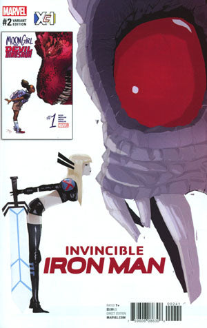 Invincible Iron Man Vol 3 #2 Cover D Variant Pascal Campion XCI Cover