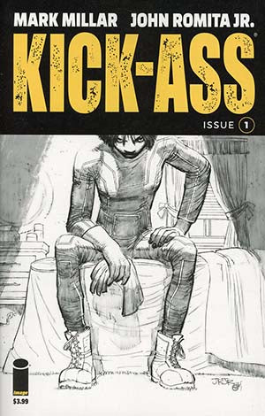 Kick-Ass Vol 4 #1 Cover B Variant John Romita Jr Sketch Cover