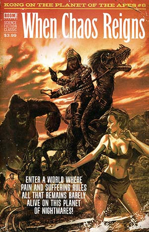 Kong On The Planet Of The Apes #6 Cover C Variant Fay Dalton Pulp Cover