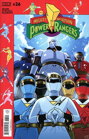 Mighty Morphin Power Rangers (BOOM Studios) #26 Cover B Variant Jordan Gibson Subscription Cover