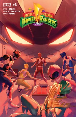 Mighty Morphin Power Rangers (BOOM Studios) #3 Cover A Regular Jamal Campbell Cover