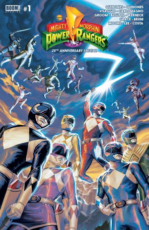 Mighty Morphin Power Rangers Anniversary Special #1 Cover A Regular Steve Morris Cover