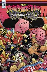 Teenage Mutant Ninja Turtles Bebop & Rocksteady Hit The Road #3 Cover A Regular Nick Pitarra Cover