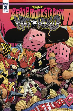 Teenage Mutant Ninja Turtles Bebop & Rocksteady Hit The Road #3 Cover A Regular Nick Pitarra Cover