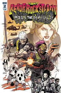 Teenage Mutant Ninja Turtles Bebop & Rocksteady Hit The Road #2 Cover B Variant Dustin Weaver Cover