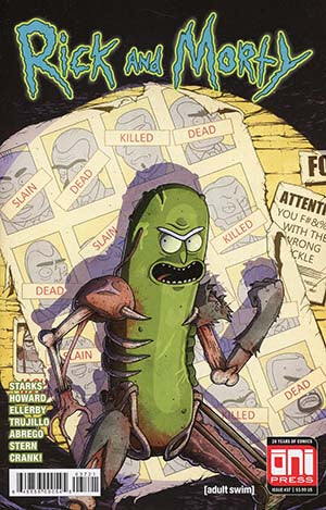 Rick And Morty #37 Cover B Variant Mike Vasquez Cover