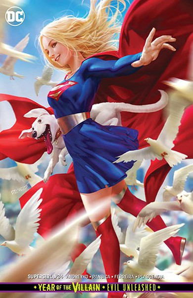 SUPERGIRL #34 Foil Convention Exclusive Comic NYCC 2019
