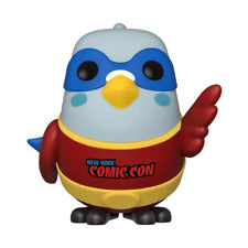 NYCC Exclusive Sticker Paulie Pigeon Red Shirt NYCC