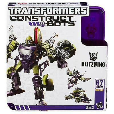 Transformers Blitzwing Action Figure Construct Bots Triple Changers