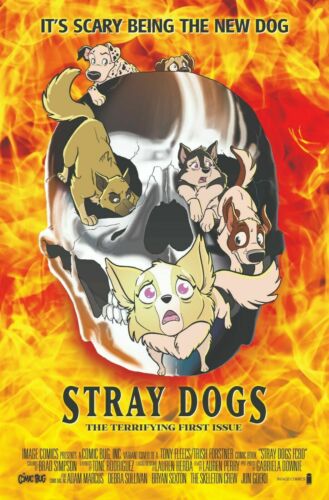 FCBD STRAY DOGS #1 Comic Bug Exclusive ose