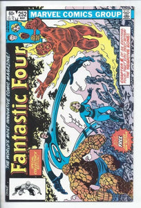 Fantastic Four #252 Cover B Without Tattooz