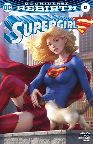 Supergirl Vol 7 #13 Cover B Variant Stanley Artgerm Lau Cover