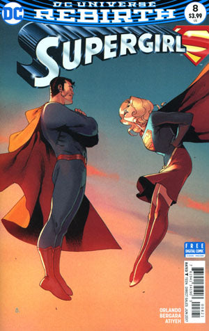 Supergirl Vol 7 #8 Cover B Variant Bengal Cover (Superman Reborn Aftermath Tie-In)