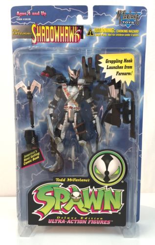 Spawn Deluxe Edition Series 4 SHADOWHAWK Action Figure MOC McFarlane Toys 1996
